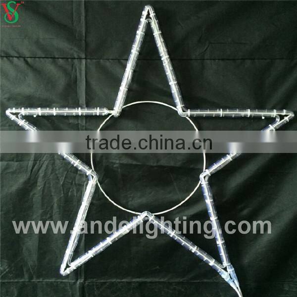 2016 new Christmas ornaments, outdoor christmas star motif lights