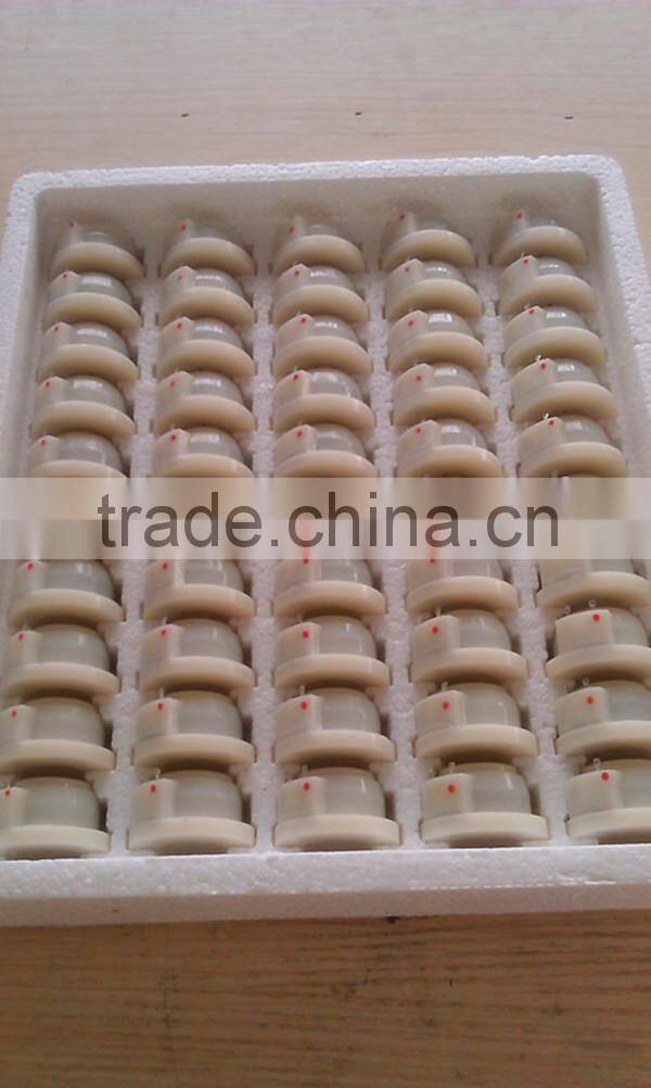 Hot selling powered 38mm white color round phone receiver