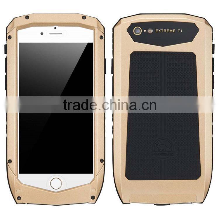 New Anti-Waterproof Metallic Case for iPhone 6 6S Shockproof Cover Casing for iPhone 6