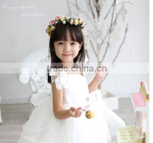 Artificial Rose Flower Head Wreath Garland For Wedding Prom Party And Christmas Decoration