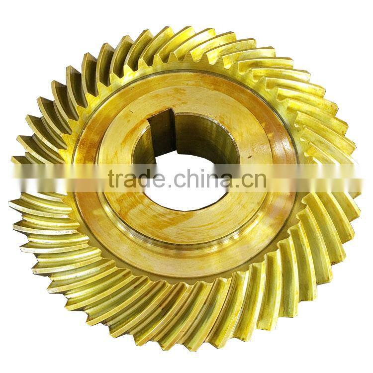 Precision machinery marine bevel gear