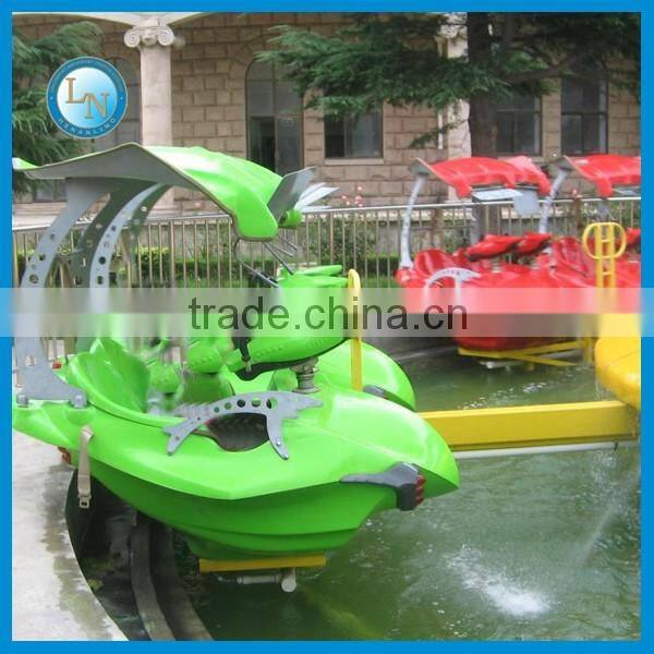 Amusement playground water equipment! China supplier carnival water kids shooting games shark island rides for sale