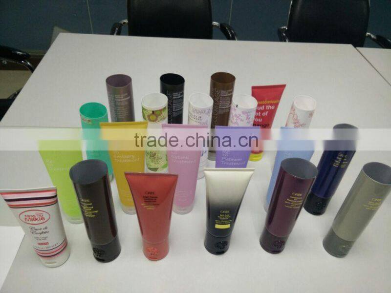 High Quality colorful D50 shampoo body wash plastic tube packaging