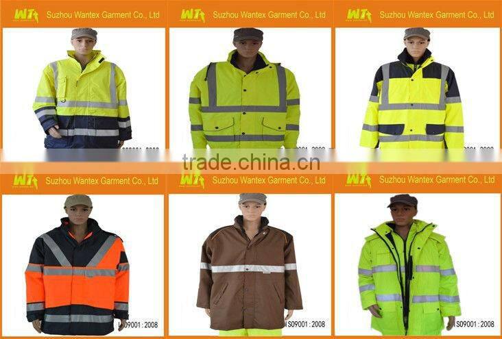 EN 471 Hi Vis Storm Bomber Jacket