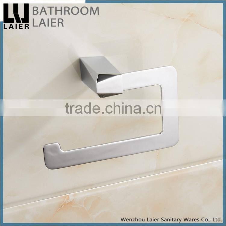 18733B modern kitchen design china goods wholesale chrome plated bathroom accessory set toilet paper holder
