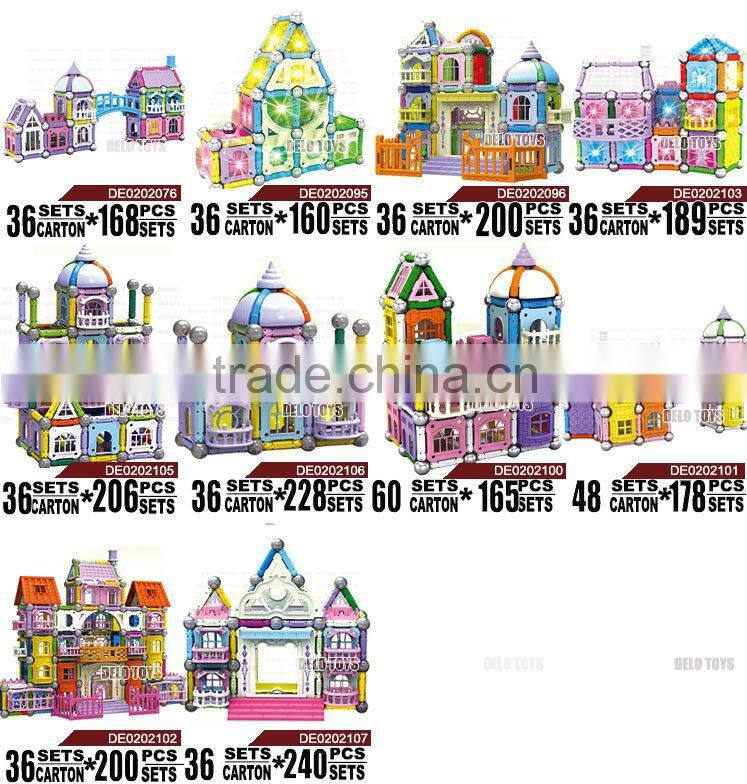 3D Magnetic building blocks with light and sound DE0202070