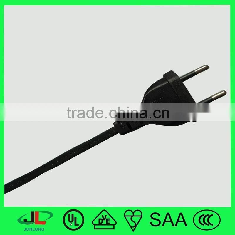 10A 250V Brazil standard 2 pin plug with uc approved power cord