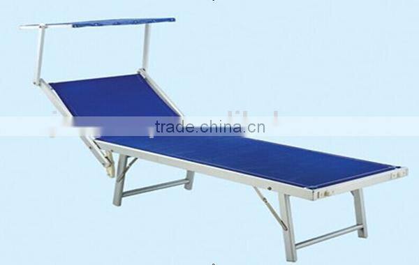 Blue color confortable beach chair