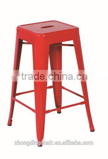 F-26 Colorful high metal chair,chairs for dining room