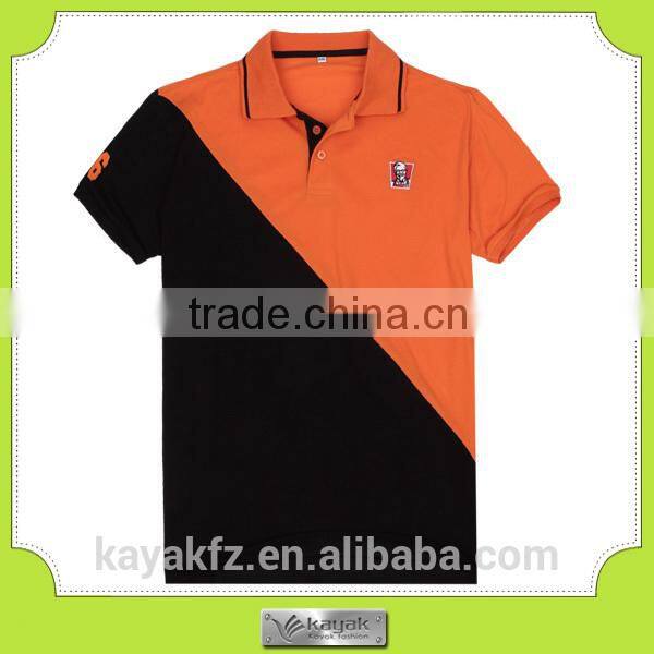 custom-made men's fashion heavy weight polo shirts green color