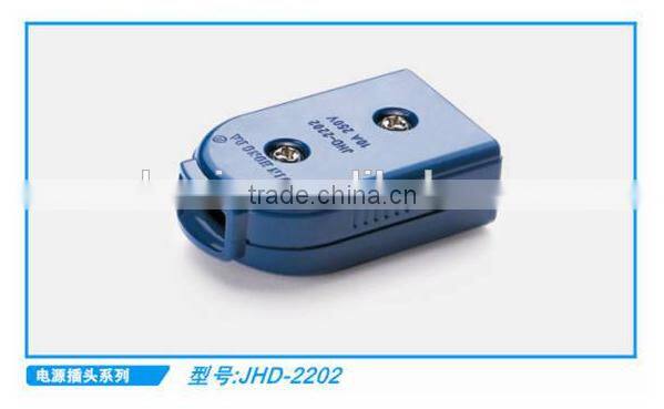 Hot selling 2 flat pin american standard power plug