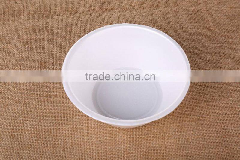 Disposable foam bowl