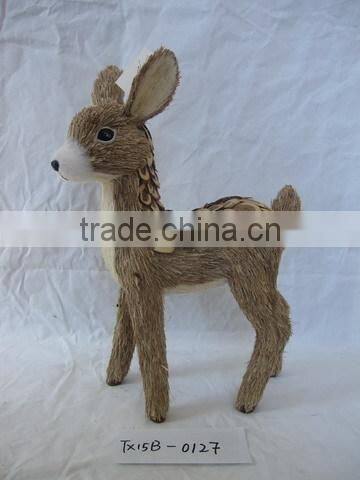 artificial DEER christmas ornament DECORATION