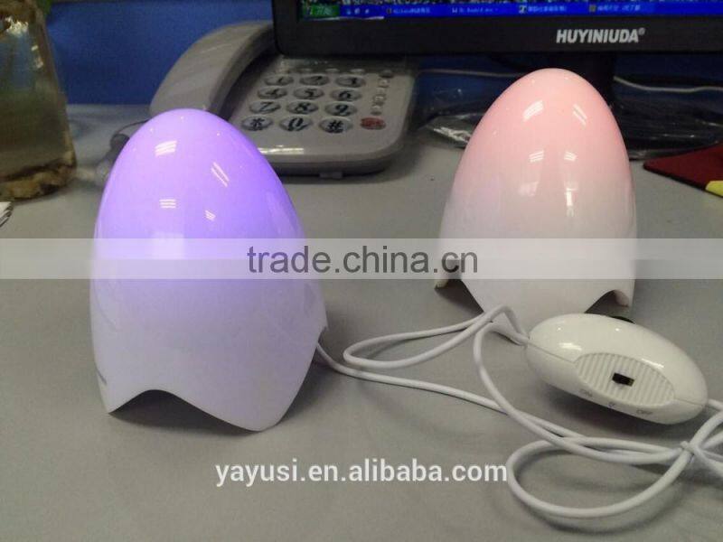Portable USB Speaker With LED Light