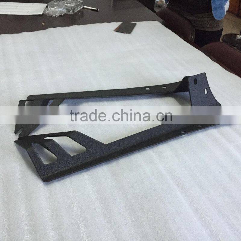 07-15 Jeep JK 50" LED Light bar Steel Metal Upper Windshield Mounting Brackets