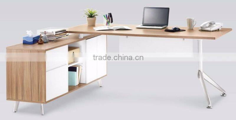 ED02 Modern Modular Office Furniture L-shape Executive desk