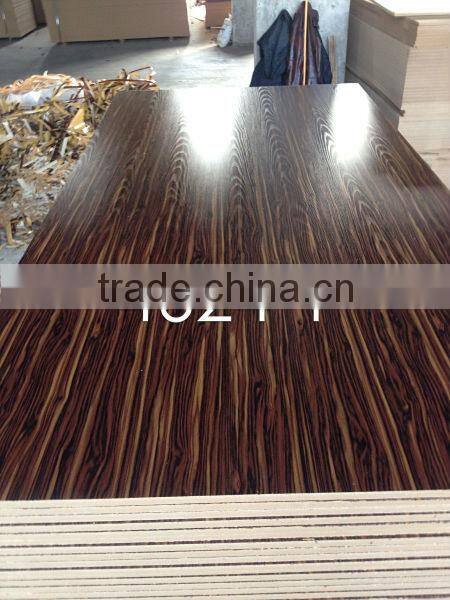 High quality melamine mdf board for cabinet and furniture