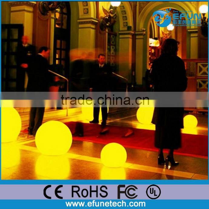 DMX wireless waterproof indoor/outdoor decorative 20" RGB led color spheres