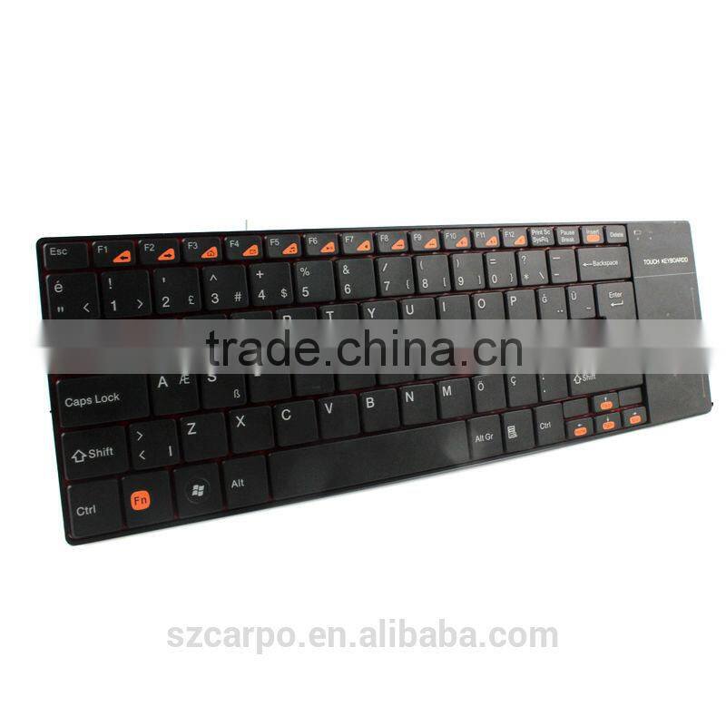 Turkish wireless touch keyboard for PC H109