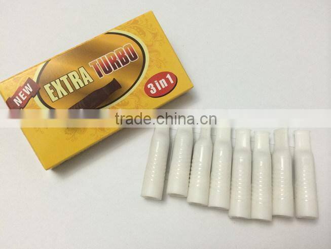 cigarette filter extra turbo white 3 in 1 cigarette holder