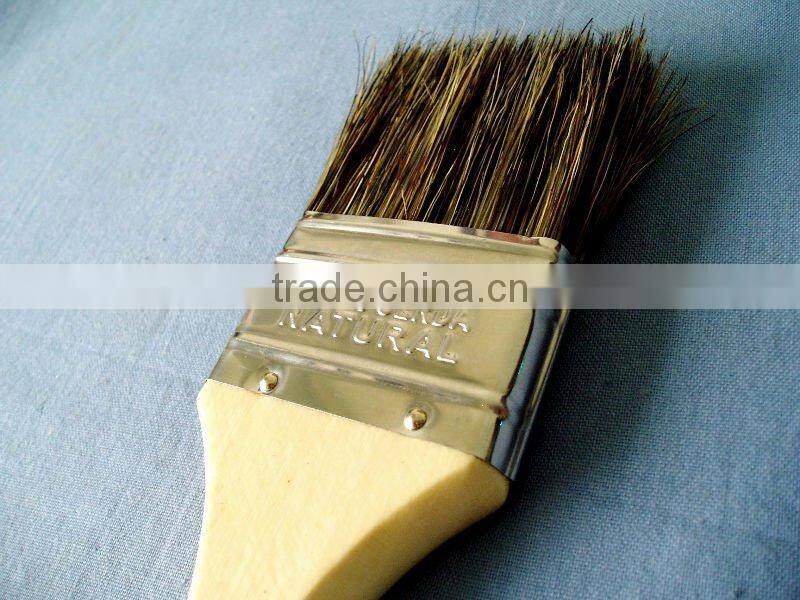 Bristle paint brush for painting the wall