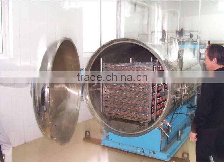 unique design steam autoclave with the door operated by manual telpher crane