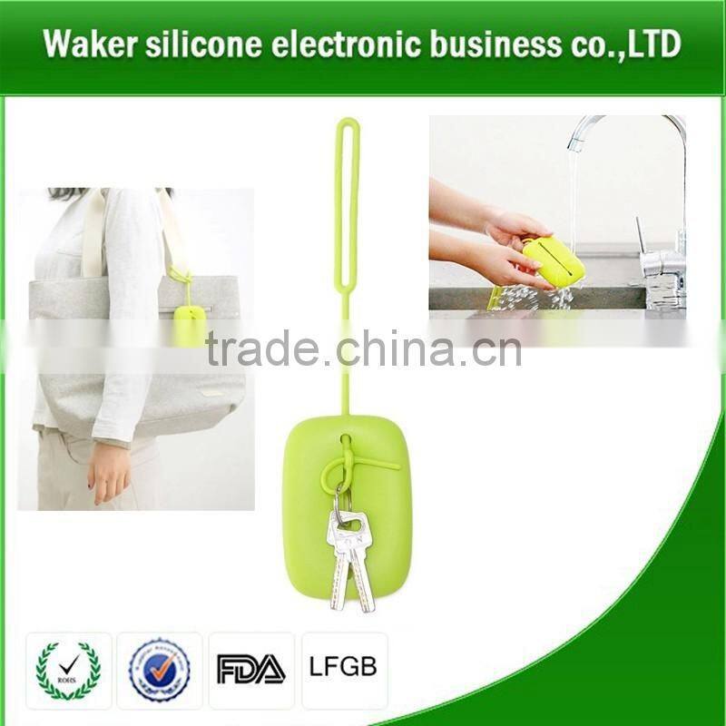advertising gift silicone portable car key holder