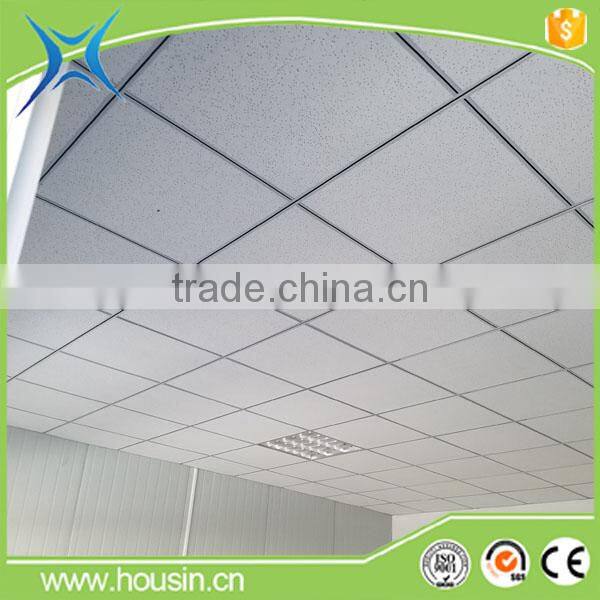 suspended golden galvanized t ceiling grid