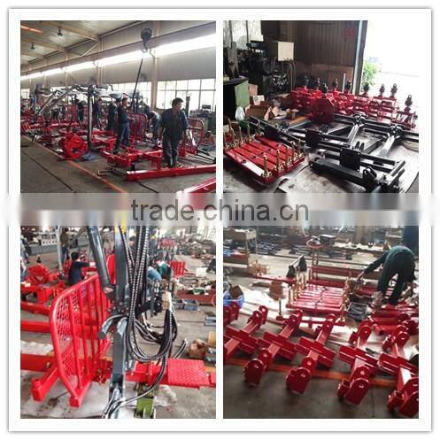 PTO/ GAS/ Diesel Engine Wood loader machine log crane with trailer in china