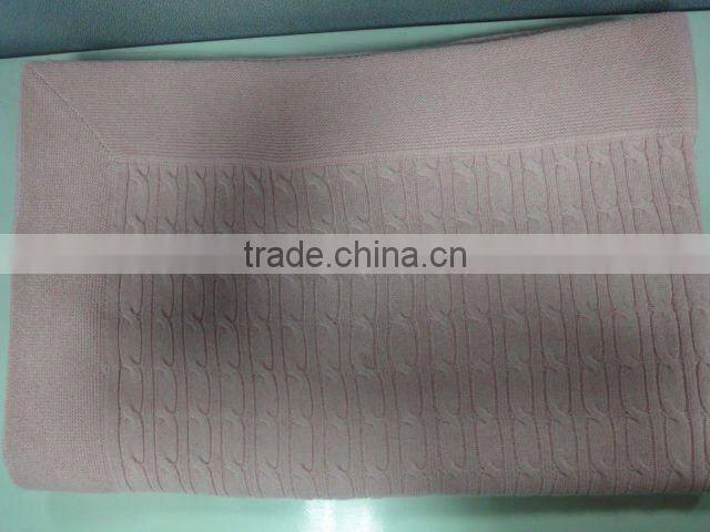 cashmere silk blended baby blanket