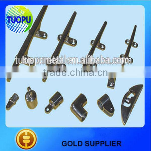 Tuopu high quality mirror polished stainless steel 316 folding cleat for sale