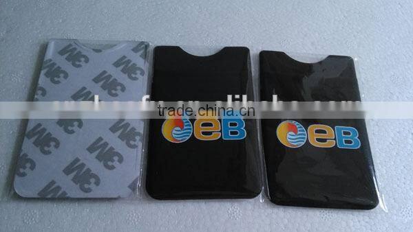 Cheap 3m sticker smart wallet mobile card holder