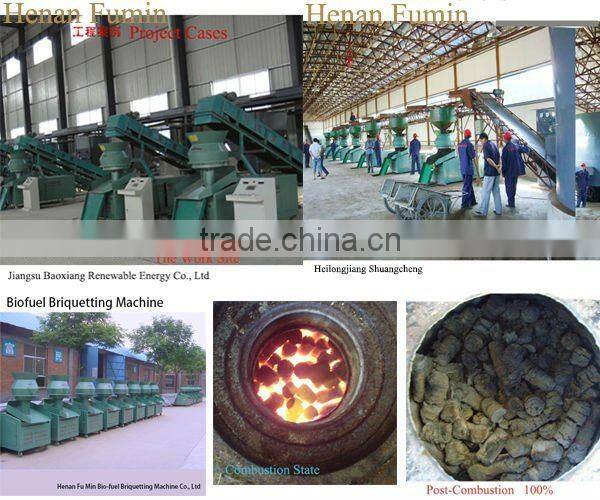 Hot Sale JMX-7 biomass fuel making machine Small Particles8-20mm Straw Briquetting Machine factory-outlet