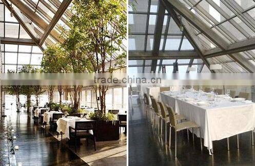 Durable ventilator rack and pinion for greenhouse restaurants