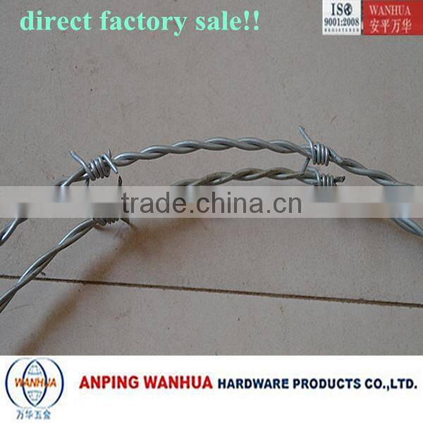 Anping Wanhua--Barbed Wire Weight Per Meter factory SGS