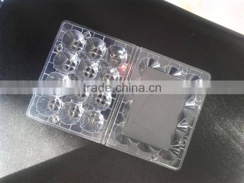 quail egg tray clear , no mould cost , 12/30cells