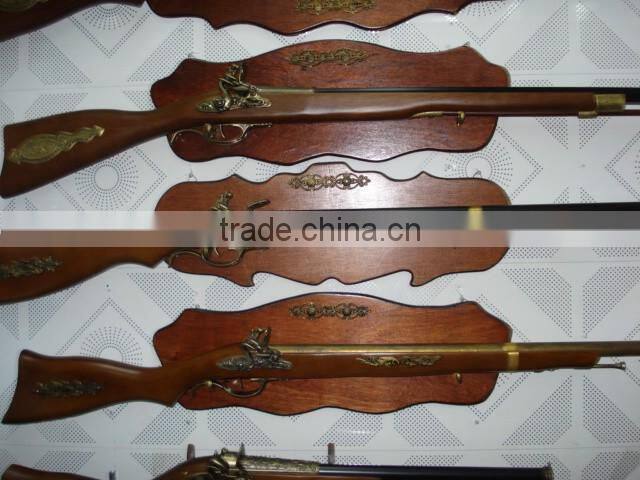 Factory direct kids toys wooden replica gun