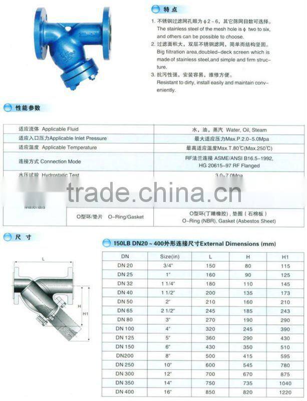 DIN Y Type Strainer-1
