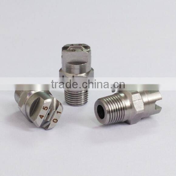 1/8" to 1/4" male H-VV Veejet H and U standard angle spray nozzles 4501 flow rate