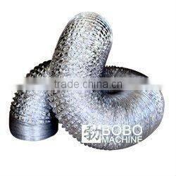 Metalized PET film flexible duct machine