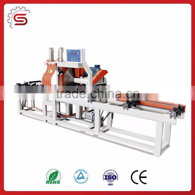 High quality wood saw machine MJZ2730 Auto log cutting off saw