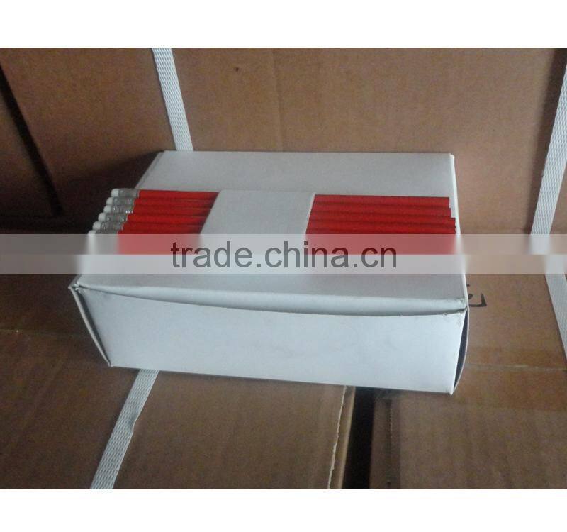 176-178*15*7mm standard size octagonal shape wooden carpenter pencil