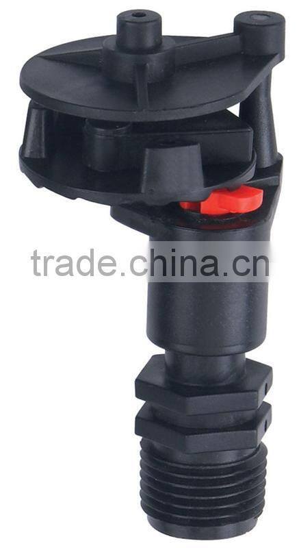 1/2" male farm irrigation equipment low angle micro rotating sprinkler