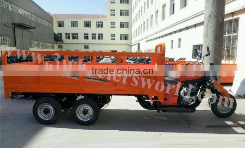 China 2014 new design load 3 ton cargo tricycle with seven big wheels for adults/ five wheel cargo tricycle