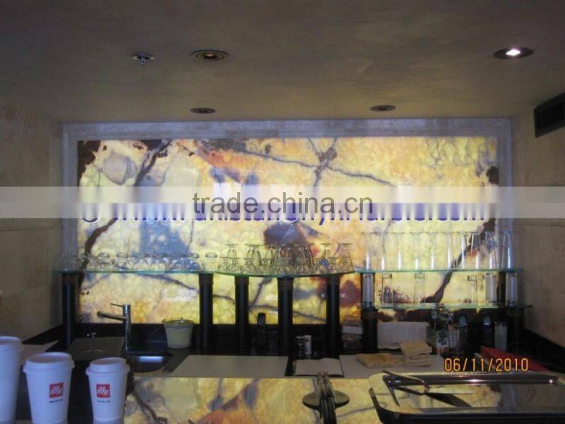 HOT SALE POPULAR BACKLIT ONYX WALLS PANELS & CEILINGS PANELS