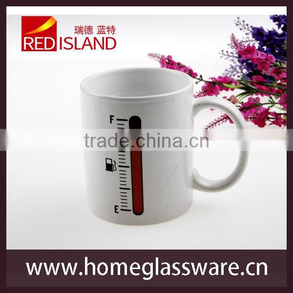Thermometer Color Heat Sensitive Changing Mug Ceramics Cup