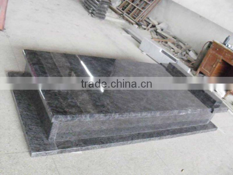 Impala black granite tombstones and monuments