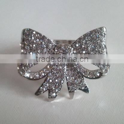 epoxy resin painted butterfly napkin ring