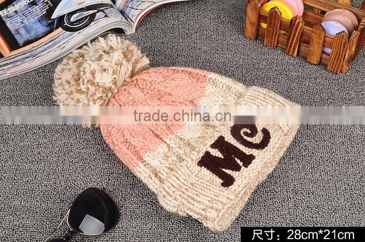 Fashion ladies Valentine gifts Bluetooth knitted hat winter smart bluetooth hat for listen to music Bluetooth headset