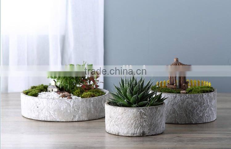 Sigma different shape flower pot outdoor stackable pot planters
